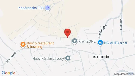 Lager til leie i Trenčín – Bilde fra Google Street View