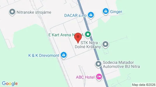 Varastot Vuokrattavana i Nitra - Kuva Google Street Viewstä