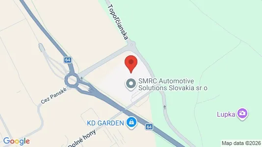 Varastot Vuokrattavana i Nitra - Kuva Google Street Viewstä