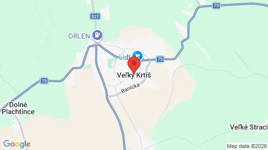 Lagerlokaler til leje i Veľký Krtíš - Foto fra Google Street View