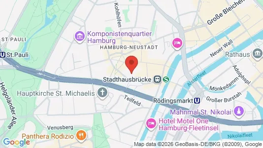 Kontorlokaler til leje i Hamborg Mitte - Foto fra Google Street View