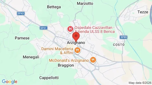 Kontorlokaler til leje i Arzignano - Foto fra Google Street View