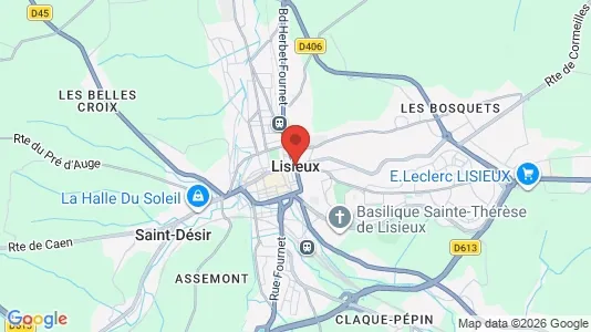 Lokaler til salg i Lisieux - Foto fra Google Street View