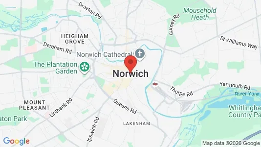 Ladenlokale zur Miete i Norwich - Norfolk – Foto von Google Street View