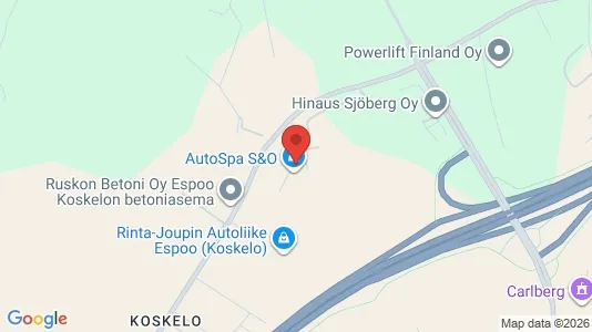 Værkstedslokaler til leje i Espoo - Foto fra Google Street View