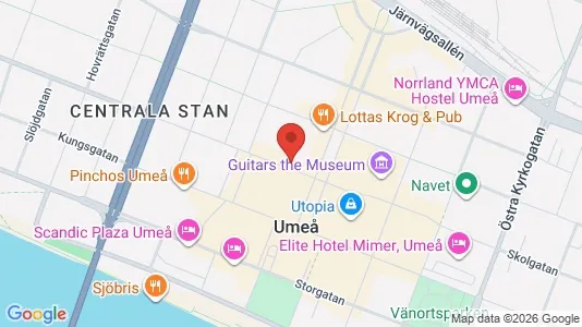Lokaler til leje i Umeå - Foto fra Google Street View