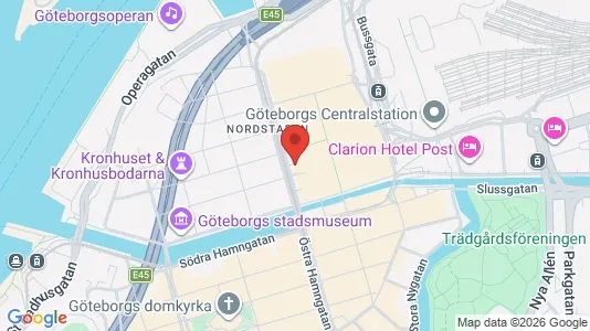 Kontorlokaler til leje i Gøteborg Centrum - Foto fra Google Street View