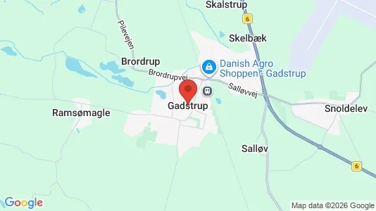 Lagerlokaler til leje i Gadstrup - Foto fra Google Street View