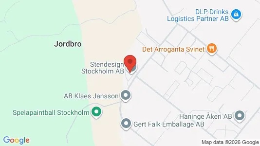 Werkstätte zur Miete i Haninge - kort over placeringen