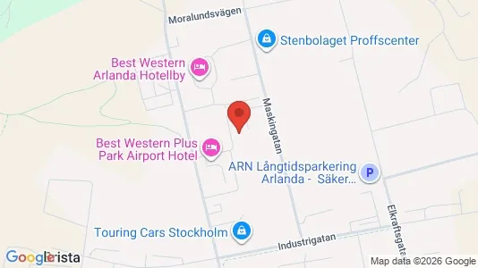 Warehouses for rent i Sigtuna - kort over placeringen