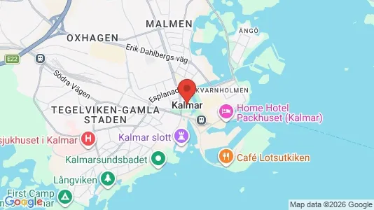 Kaupat Vuokrattavana i Kalmar - Kuva Google Street Viewstä