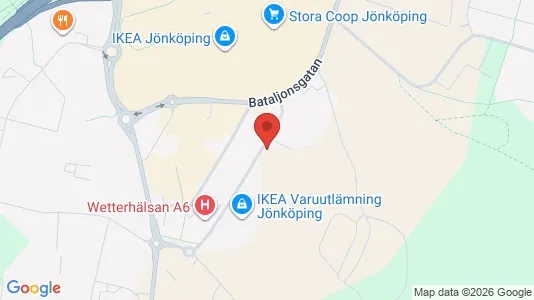 Büros zur Miete i Jönköping – Foto von Google Street View