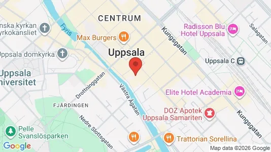 Büros zur Miete i Uppsala – Foto von Google Street View
