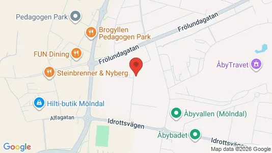 Kontorlokaler til leje i Mölndal - Foto fra Google Street View