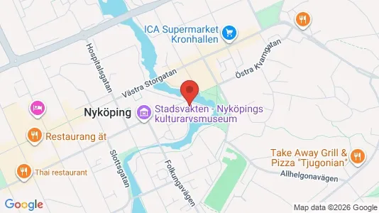 Lokale biurowe Do wynajęcia i Nyköping - kort over placeringen