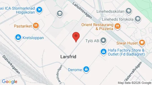 Espacios de oficina En alquiler i Halmstad - Foto de Google Street View