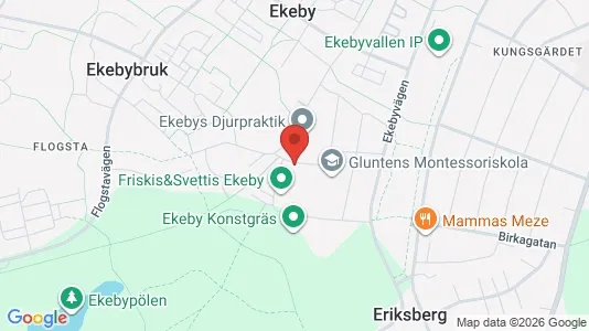 Kantorruimte te huur i Uppsala - kort over placeringen
