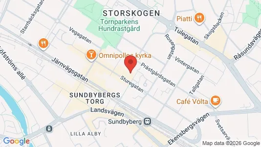 Office spaces for rent i Sundbyberg - kort over placeringen
