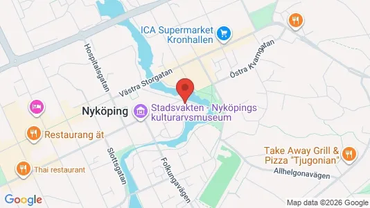 Kontorer til leie i Nyköping – Bilde fra Google Street View