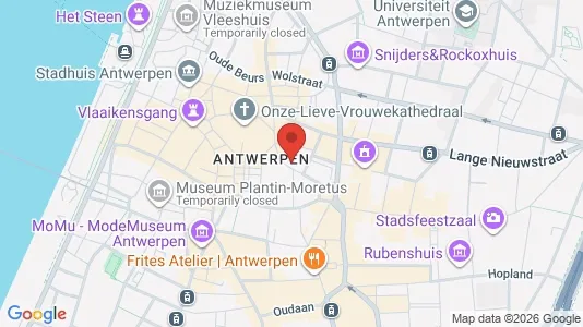 Office spaces for rent i Stad Antwerp - kort over placeringen