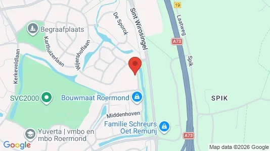 Espacios de oficina En alquiler i Roermond - kort over placeringen
