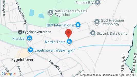 Commercial properties for rent i Kerkrade - kort over placeringen