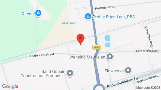 Gewerbeflächen zur Miete i Etten-Leur - kort over placeringen