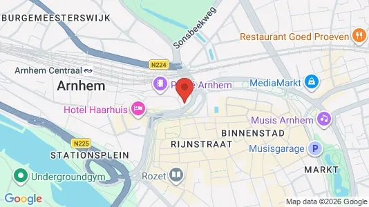 Kontorlokaler til leje i Arnhem - Foto fra Google Street View