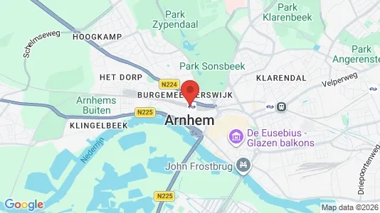 Ladenlokale zur Miete i Arnhem – Foto von Google Street View