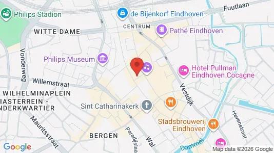 Kantorruimte te huur i Eindhoven - kort over placeringen