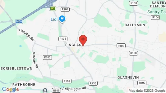 Butikklokaler til leie i Dublin 11 – Bilde fra Google Street View