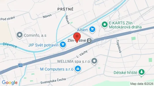 Espacios de oficina En alquiler i Zlín - Foto de Google Street View