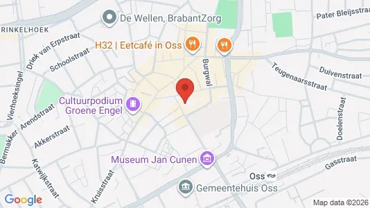 Kontorer til leie i Oss – Bilde fra Google Street View
