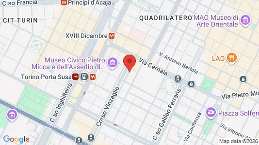 Toimistotilat Vuokrattavana i Torino - Kuva Google Street Viewstä