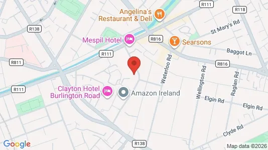 Office spaces for sale i Dublin 4 - kort over placeringen