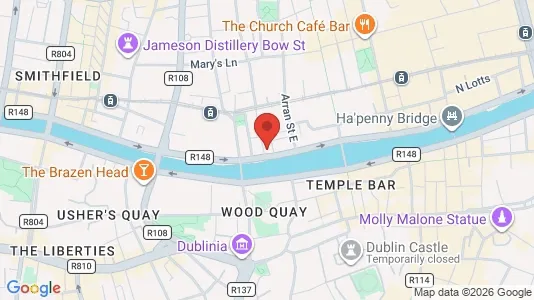 Lokale biurowe Do wynajęcia i Dublin 7 - kort over placeringen