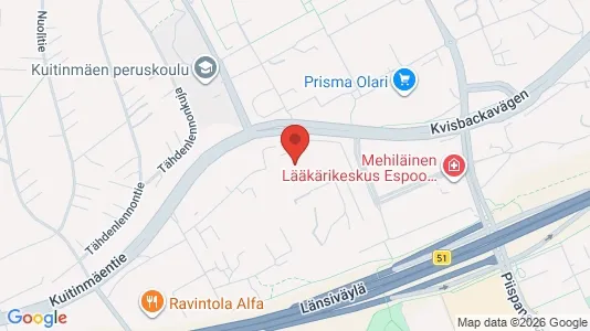 Lokaler til leje i Espoo - Foto fra Google Street View