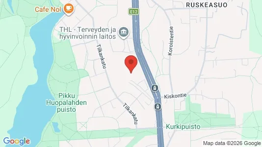 Commercial properties for rent i Helsinki Läntinen - kort over placeringen