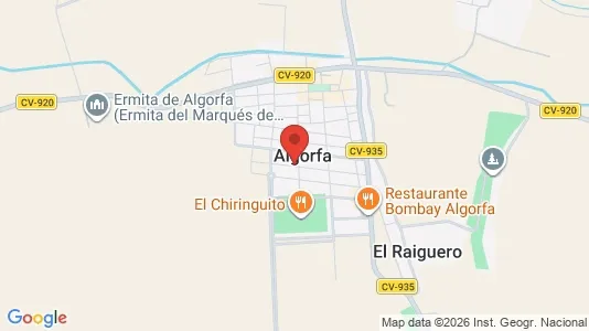 Commercial properties for sale i Algorfa - Photo from Google Street View