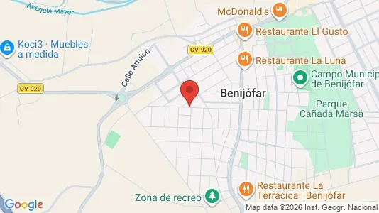 Gewerbeflächen zum Kauf i Benijófar – Foto von Google Street View