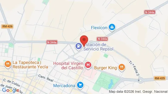 Commercial properties for sale i Yecla - Photo from Google Street View