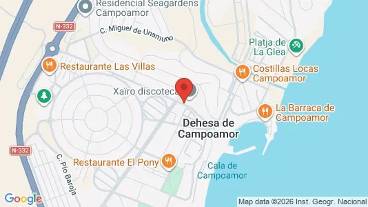 Commercial properties for sale i Orihuela - kort over placeringen
