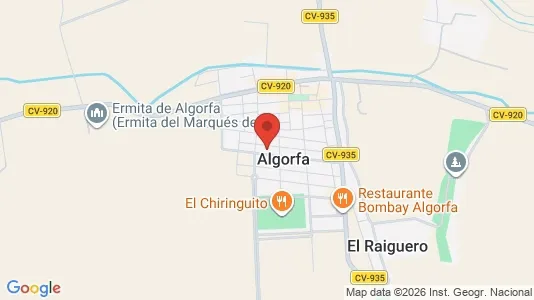 Commercial properties for sale i Algorfa - Photo from Google Street View
