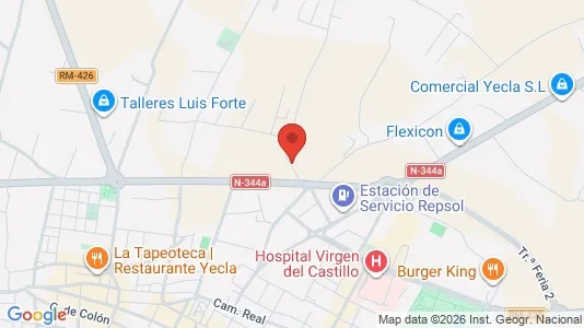 Lokaler til salgs i Yecla – Bilde fra Google Street View