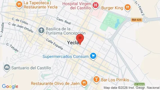 Lokaler til salg i Yecla - Foto fra Google Street View