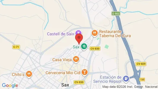 Lokaler til salg i Sax - Foto fra Google Street View