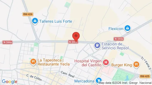 Lokaler til salg i Yecla - Foto fra Google Street View