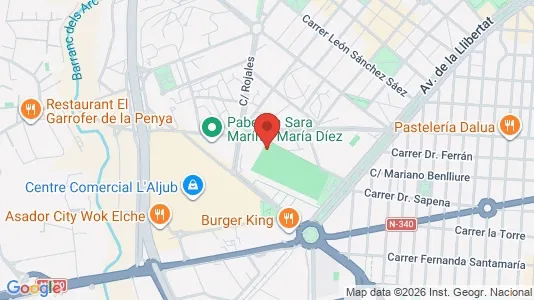 Gewerbeflächen zum Kauf i Elche/Elx – Foto von Google Street View