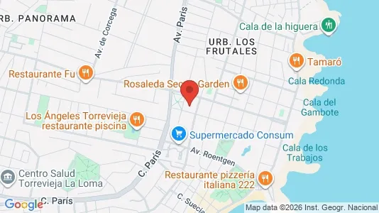 Commercial properties for sale i Torrevieja - kort over placeringen