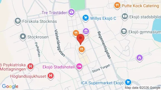 Lokaler til salg i Eksjö - Foto fra Google Street View